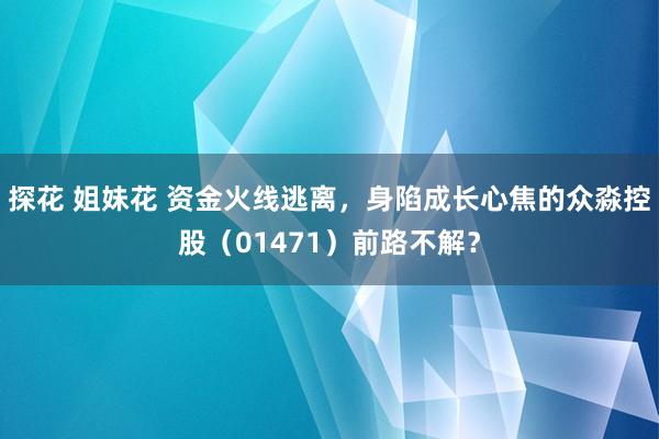 探花 姐妹花 资金火线逃离，身陷成长心焦的众淼控股（01471）前路不解？