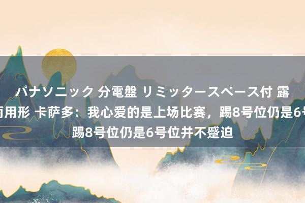 パナソニック 分電盤 リミッタースペース付 露出・半埋込両用形 卡萨多：我心爱的是上场比赛，踢8号位仍是6号位并不蹙迫