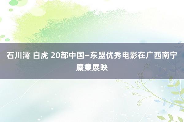 石川澪 白虎 20部中国—东盟优秀电影在广西南宁麇集展映