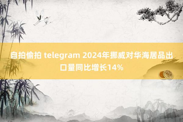 自拍偷拍 telegram 2024年挪威对华海居品出口量同比增长14%